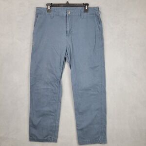 Colorado Carpenter Pants Men 34x30 Navy Blue Cotton Stretch Hammer Loop Workwear